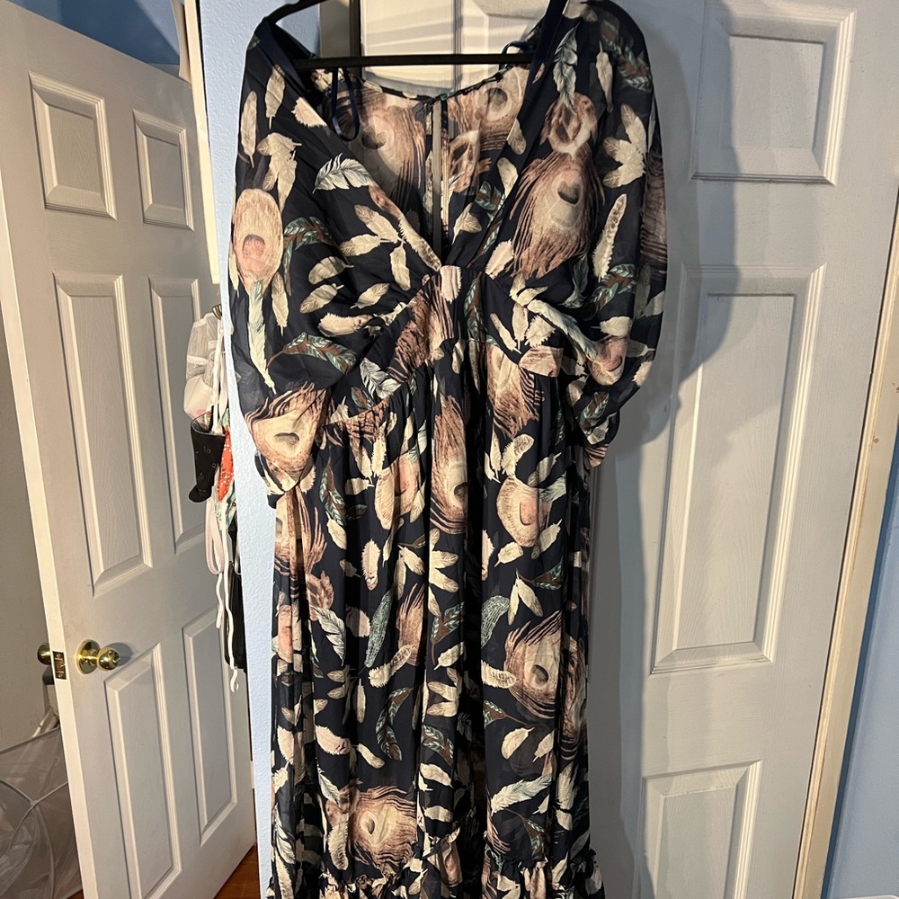 Farrah Floral maxi dress